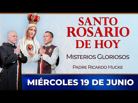 Santo Rosario de Hoy | Miércoles 19 de Junio - Misterios Gloriosos  #rosario #santorosario