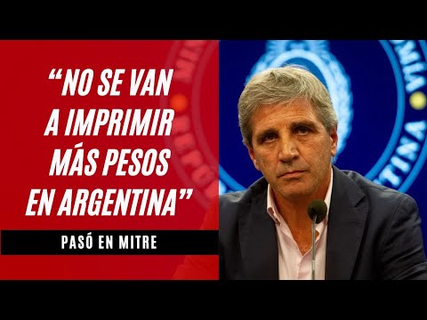 La entrevista completa de Luis Caputo con Gabriel Anello sobre la nueva política monetaria de Milei