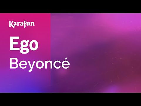 Ego - Beyoncé | Karaoke Version | KaraFun
