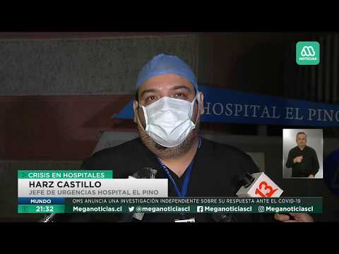 Crisis en hospitales de Santiago | Disminuye el número de camas UCI disponibles