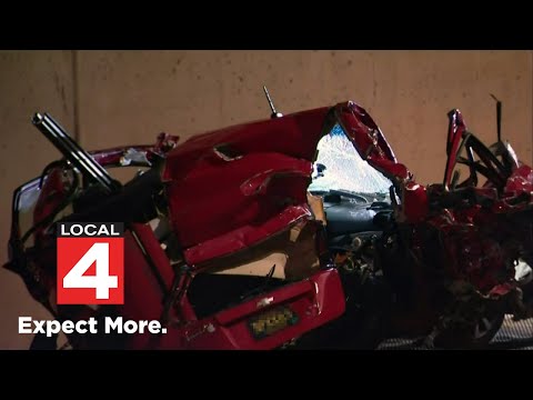 Crash on Lodge Freeway kills 1, driver taken into custody