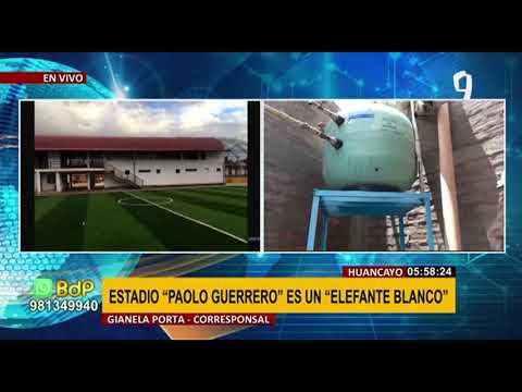 Huancayo: hallan deficiencias en la construcción de estadio que lleva el nombre de Paolo Guerrero