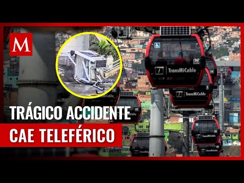 Fatal accidente en cabina de teleférico al desploma en Colombia