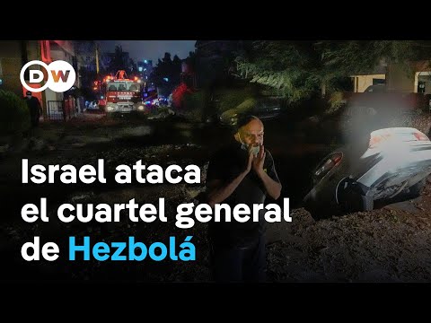 Líbano: aviones de guerra israelíes bombardean los suburbios de Beirut