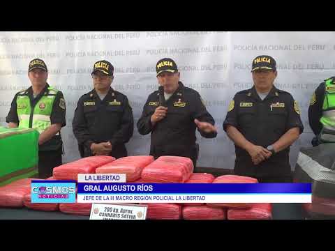 La Libertad: PNP incauta 200 kg de marihuana en C.P. Cerro Blanco