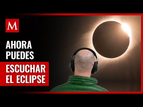 Investigador mexicano transformando el Eclipse en sonidos armonizados