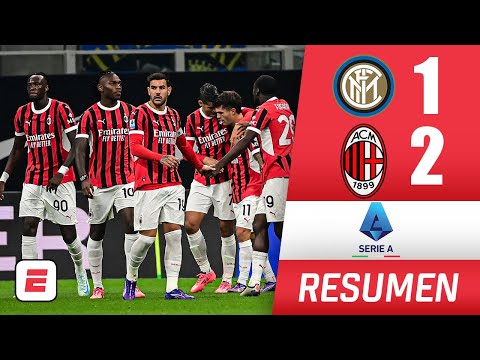 MILAN acabó con mala racha y ganó a INTER por 2-1 el DERBY DELLA MADONNINA. ¡UN PARTIDAZO! | Serie A