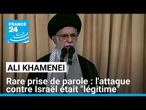 Le guide suprême d'Iran, Ali Khamenei : l'attaque contre Israël était légitime • FRANCE 24