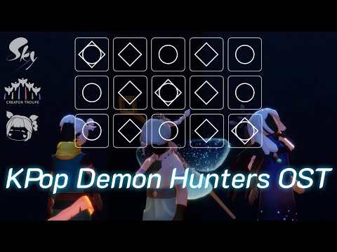 [Sheet] KPop Demon Hunters Medley: Soda Pop, Free, Golden | Sky: Children of the Light Piano Music