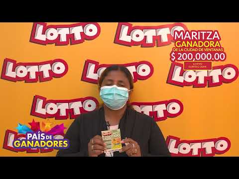Jacinta Chonillo ganadora Lotto sorteo 2594