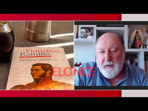 Jorge Busti presentó su libro sobre Francisco Ramírez