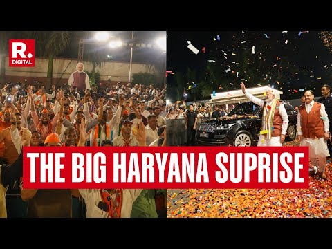 Lotus Blooms in Haryana as Congress Falls Behind After Leading in Early Count | Haryana Polls