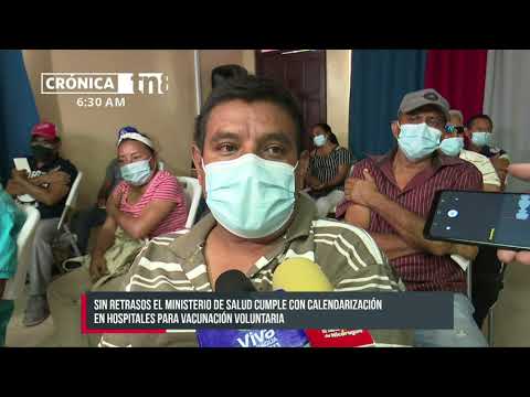 Avanza programa de vacunación contra la Covid-19 - Nicaragua