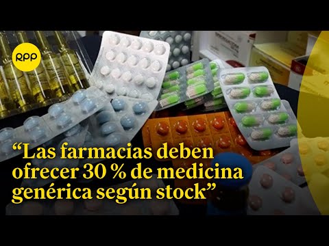 Minsa amplió a 434 medicamentos genéricos en el listado