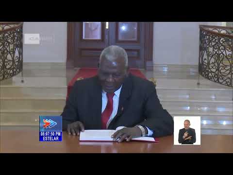 Presidente de Angola recibió a titular del parlamento de Cuba