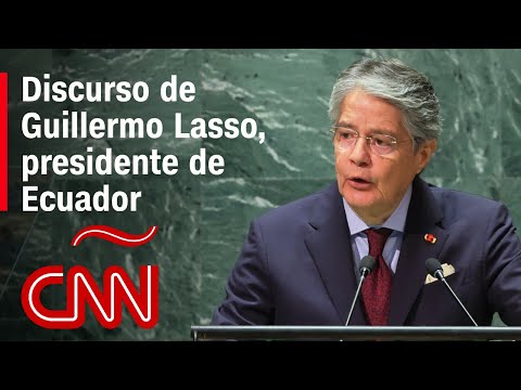 Discurso completo de Guillermo Lasso, presidente de Ecuador, en la ONU en 2023