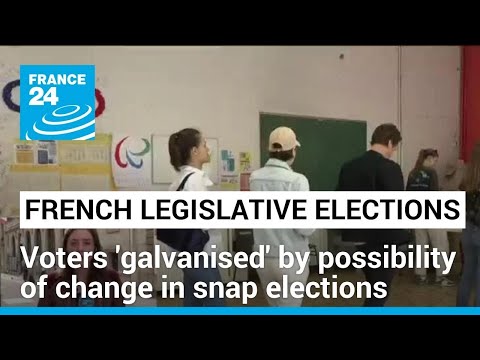 High voter turnout: Voters 'galvanised' by possibility of change in snap elections • FRANCE 24