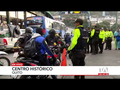 Quito: 60 detenidos en operativos realizados por la Policía Nacional
