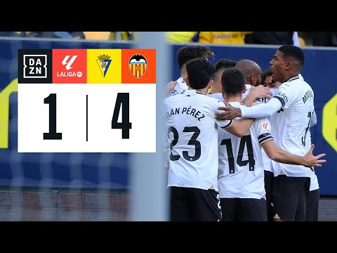 Cádiz CF vs Valencia CF (1-4) | Resumen y goles | Highlights LALIGA EA SPORTS