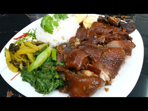 ข้าวขาหมู-หอมๆ-เครื่องเข้าเนื้ ข้าวขาหมู-หอมๆ-เครื่องเข้าเนื้