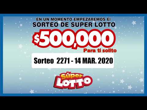Sorteo Lotto 2271 14-MAR-2020