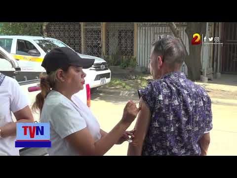 Continúa vacunación contra la Covid-19 en los barrios de Managua