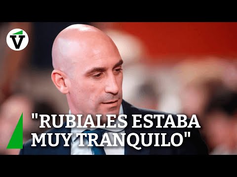 Rubiales, muy tranquilo