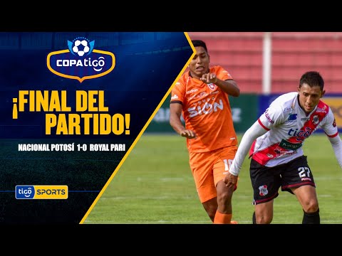 Trabajada victoria de Nacional Potosí que con gol de Martín Galaín logró vencer a Royal Pari