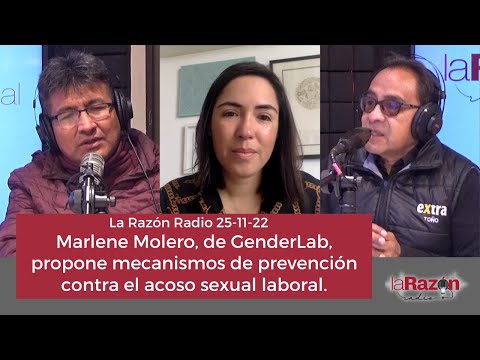 Marlene Molero, de GenderLab, propone mecanismos de prevención contra el acoso sexual laboral.