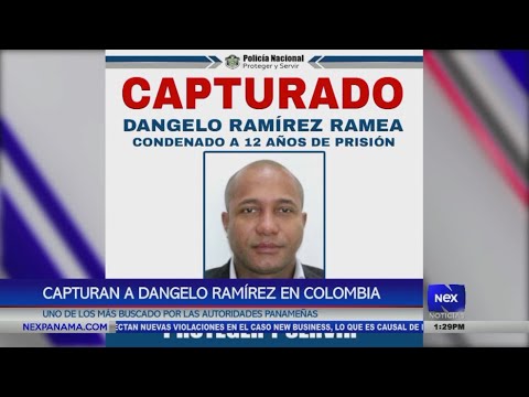 Capturan a Dangelo Rami?rez Ramea en Colombia, uno de los ma?s buscados en Panama?