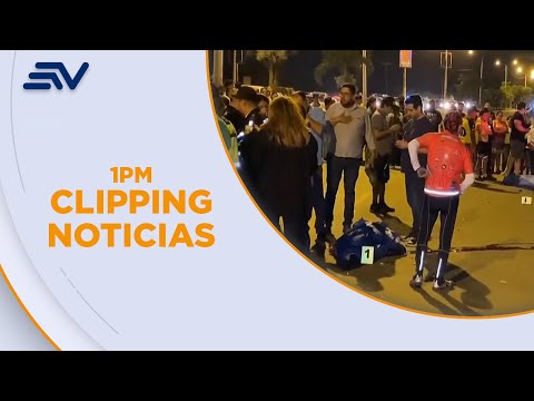 Dos ciclistas muertos y cuatro heridos deja accidente en El Oro | Televistazo | Ecuavisa