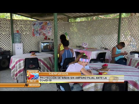 Niños cubanos protegidos de la COVID-19