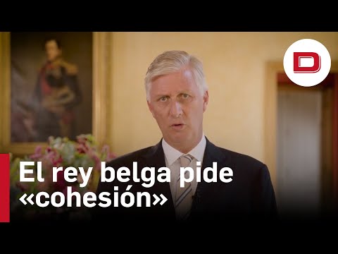 El rey belga pide «cohesión» para superar los retos de la guerra en Ucrania