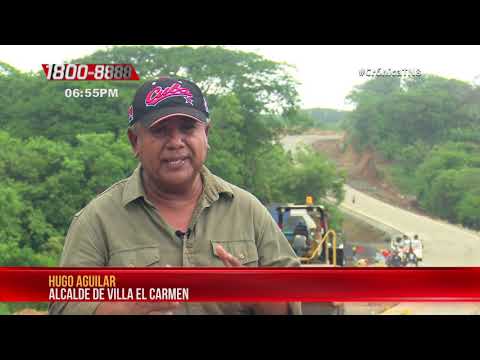 Tramo de carretera El Boquete-Santa Ana alcanza el 75% de avance – Nicaragua