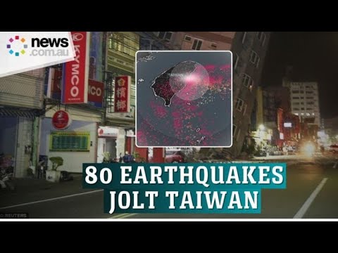 Series of earthquake jolt Taiwan ,following strongest quake in 25 years
