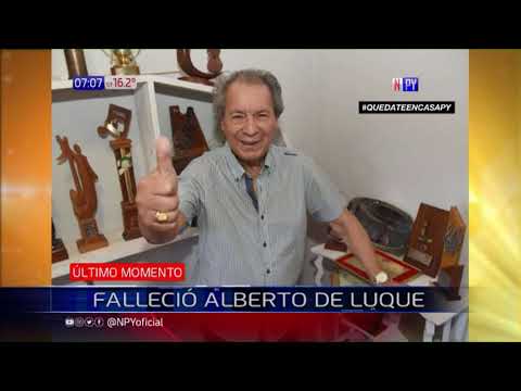 La música paraguaya de luto: Falleció Alberto de Luque