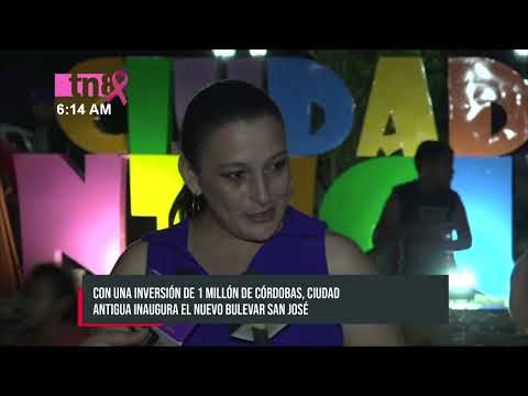 Ciudad Antigua se ve más bonita con las inversiones del Gobierno de Nicaragua