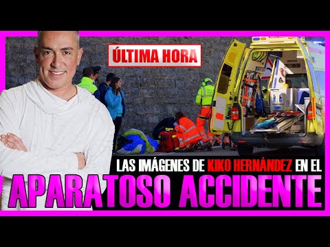 Las imágenes de la aparatoso accidente de Kiko Hernández.