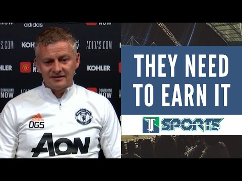 Ole Gunnar Solskjaer says unused Manchester United players must earn their way back into the squad