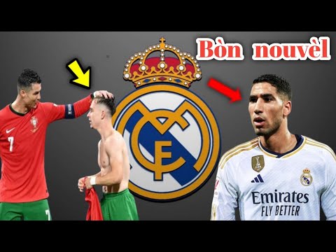 Bòn nouvèl .. Nouvo jwè Real Madrid? Sa pase nan coupe d'europe la