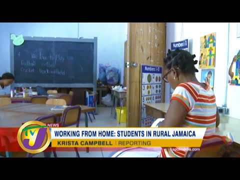 Working from Home: Students in Rural Jamaica - April 6 2020