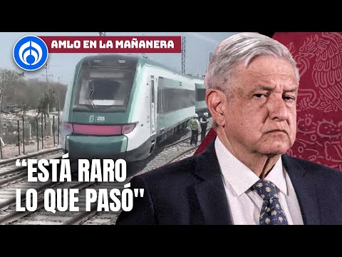 Gobierno de AMLO investigará descarrilamiento del Tren Maya