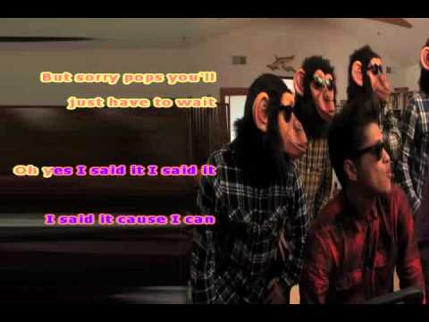 The Lazy Song ~ Bruno Mars ~ Karaoke