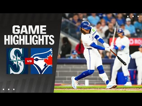 Mariners vs. Blue Jays Game Highlights (4/9/24) | MLB Highlights