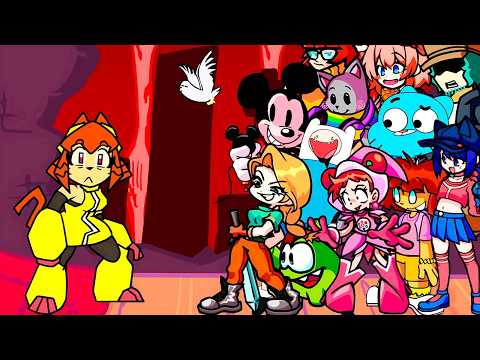 GAME GUARDIANS but Every Turn a Different Character Sings🎶(FNF Game Guardians but Everyone Sings It)