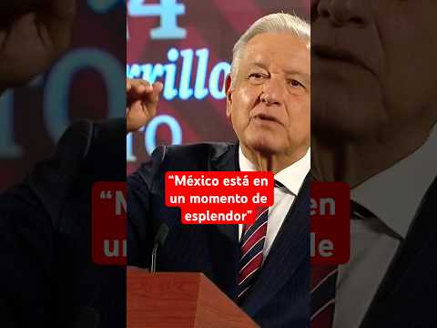 AMLO habla de la riqueza de México en términos económicos y sociales #shorts