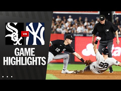 White Sox vs. Yankees Game Highlights (9/23/25) | MLB Highlights
