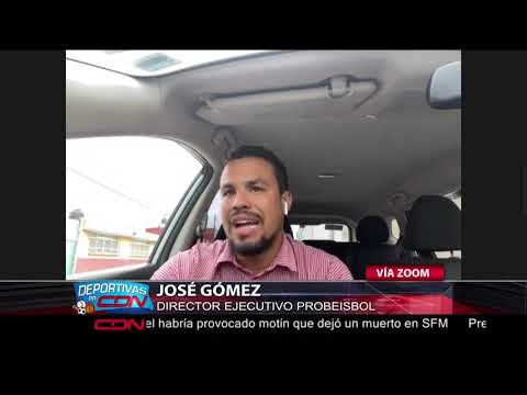 Entrevista al  director ejecutivo Probeisbol José Gómez