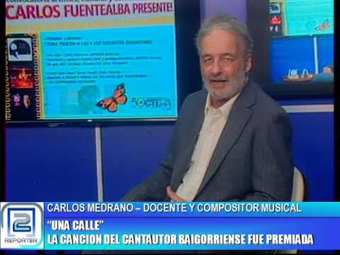 CARLOS MEDRANO, COMPOSITOR MUSICAL.-UNA CALLE LA CANCIÓN DEL CANTAUTOR BAIGORRIENSE FUE PREMIADA