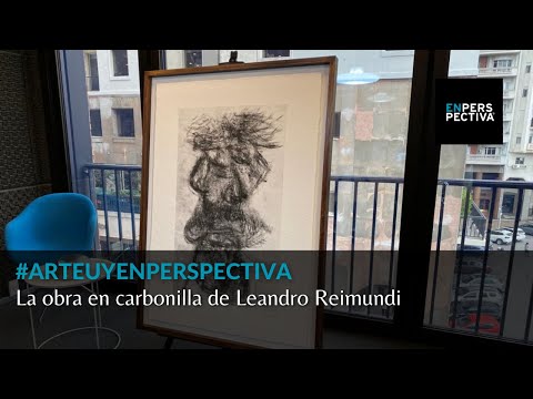 ArteUyEnPerspectiva: La obra en carbonilla de Leandro Reimundi en nuestro estudio